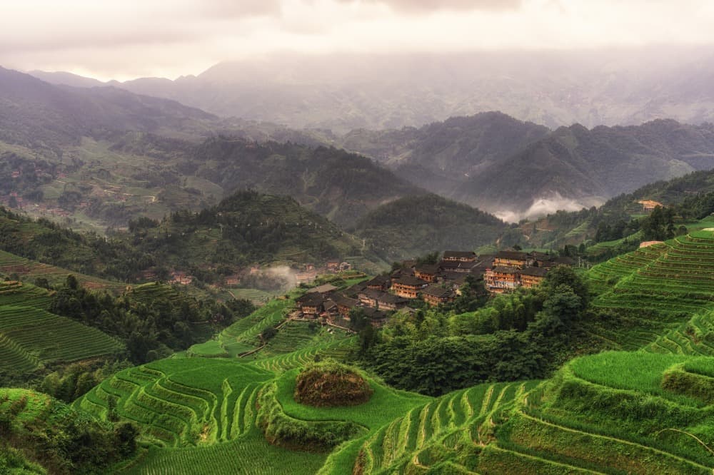 Tiantouzhai Village