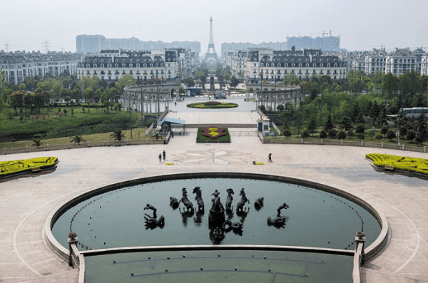 10 European cities replicated identically in China
