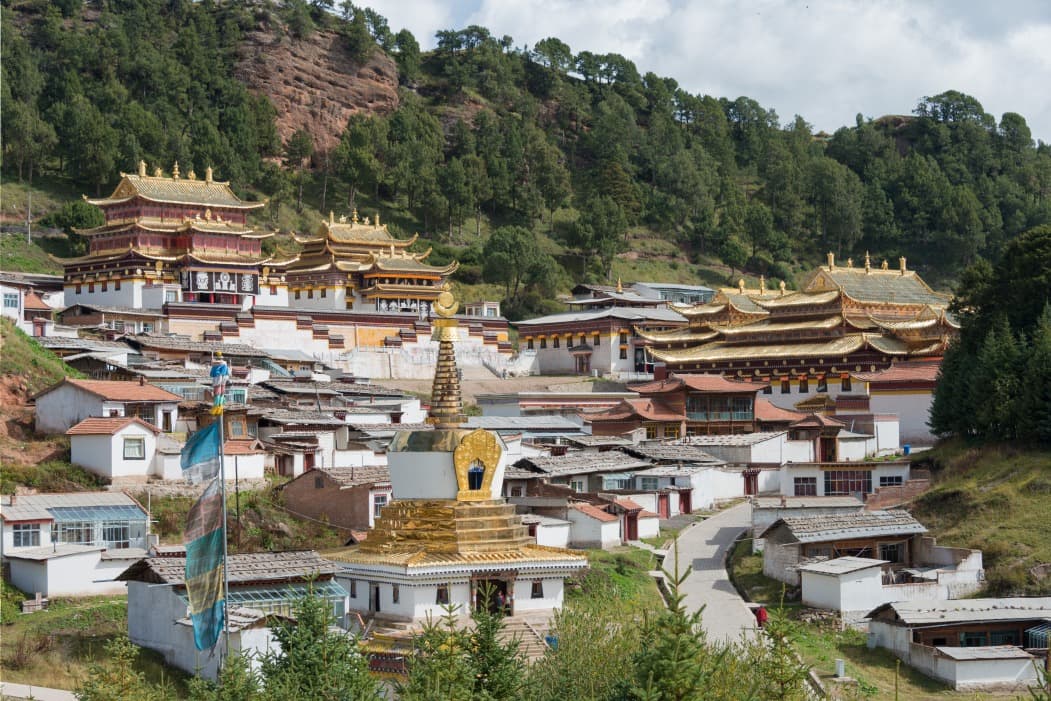 Monastère de Gesar (Gompa Serti / Sertri Gompa)