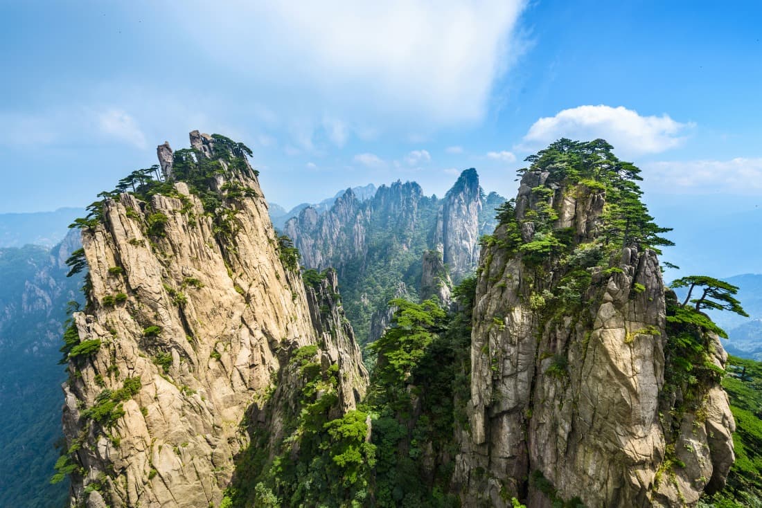 huangshan the yellow mountains